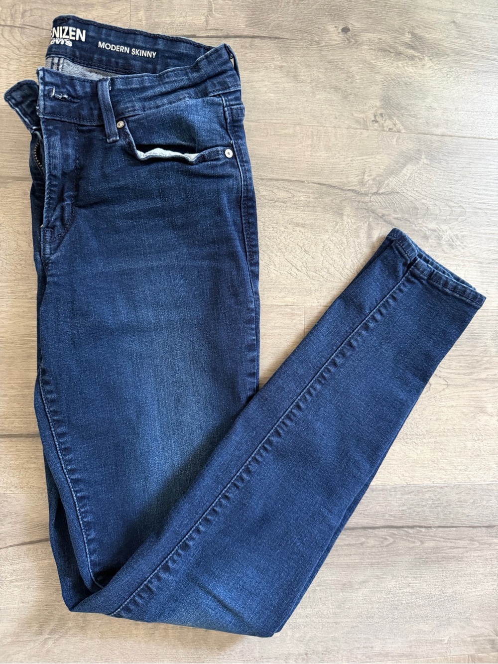 Denizen from Levi's Dark Indigo Skinny Jeans